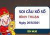 Thống kê XSBTH ngày 20/5/2021