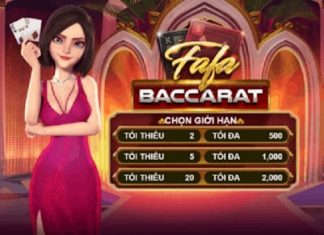 Quy tắc chung khi chơi game bài casino trực tuyến Fafa Baccarat
