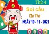 Thống kê XSCT ngày 10/11/2021