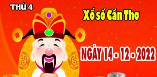 Thống kê XSCT ngày 14/12/2022 - Thống kê KQXS Cần Thơ thứ 4
