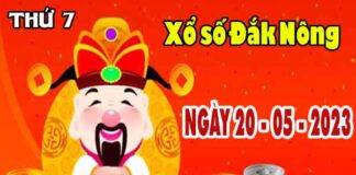 Thống kê XSDNO ngày 20/5/2023 - Thống kê KQ Đắk Nông thứ 7 chuẩn xác