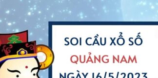 Thống kê xổ số Quảng Nam ngày 16/5/2023 thứ 3 hôm nay