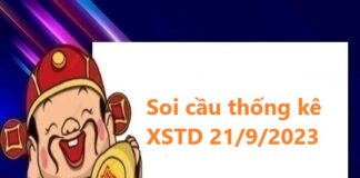 Soi cầu thống kê xổ số Thủ Đô 21/9/2023