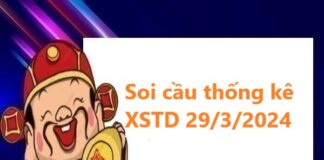 Thống kê thống kê XSTD 29/3/2024