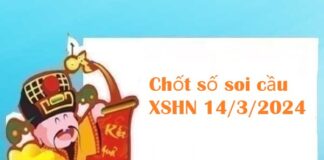 Chốt số thống kê XSHN 14/3/2024