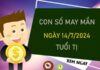 Con số may mắn tuổi Tị 14/7/2024 tài lộc về ào ào