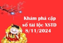 Khám phá cặp số tài lộc XSTD 8/11/2024